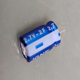 精工JGNE圆柱超级电容器2.7V 2F HESR2R7205Q-L