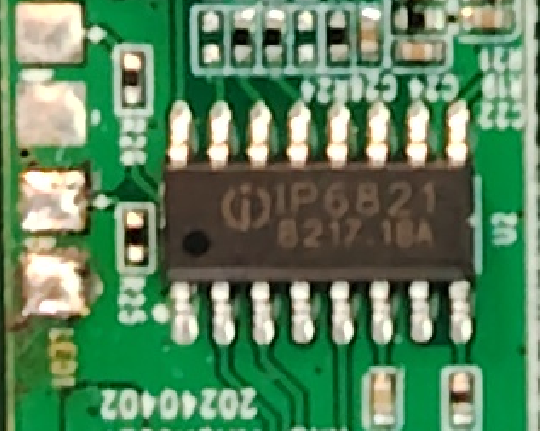 ip6821芯片实拍图