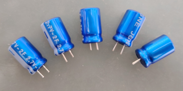 精工/JGNE圆柱超级电容器2.7V 2F