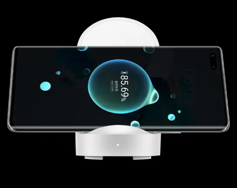 mate30pro无线充电线圈位置