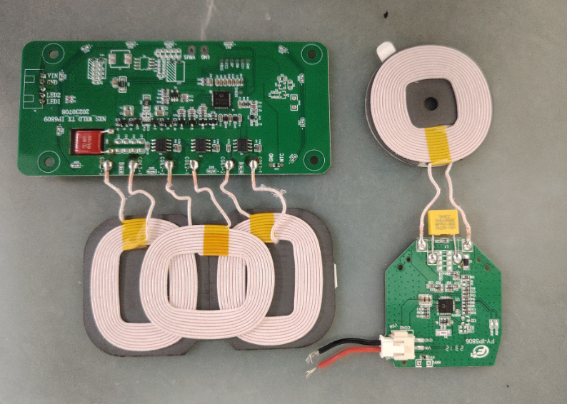 无线充电器单线圈和三线圈