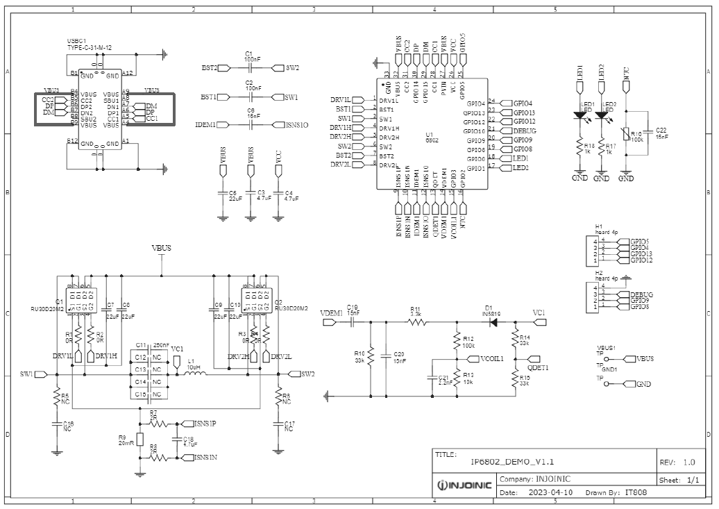 IP6802 应用电路图